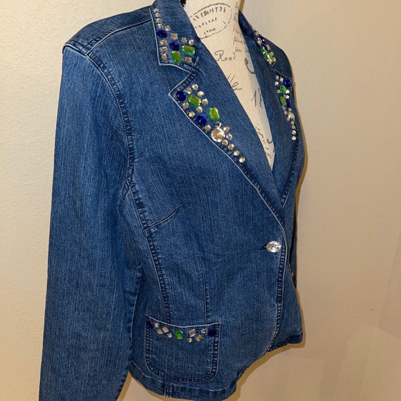 Hearts of Palm Jean Jacket - Picture 3 of 6